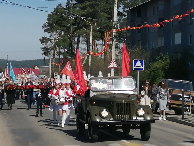 Торжественный митинг.